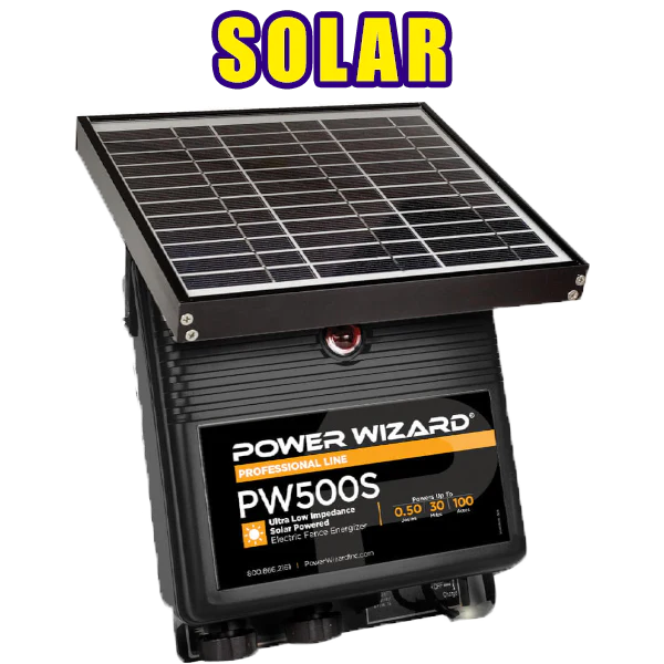 Solar Powered Fence Charger