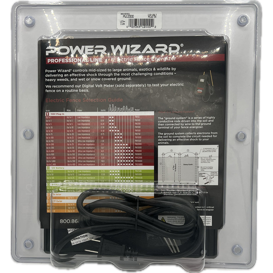 Power Wizard Electric Fence Chargers & Supplies | Shock Farm