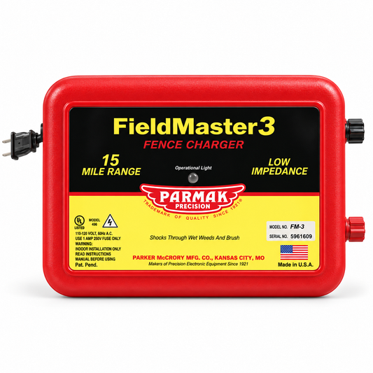 Parmak Field Master 3 FM-3 Electric Fence Charger